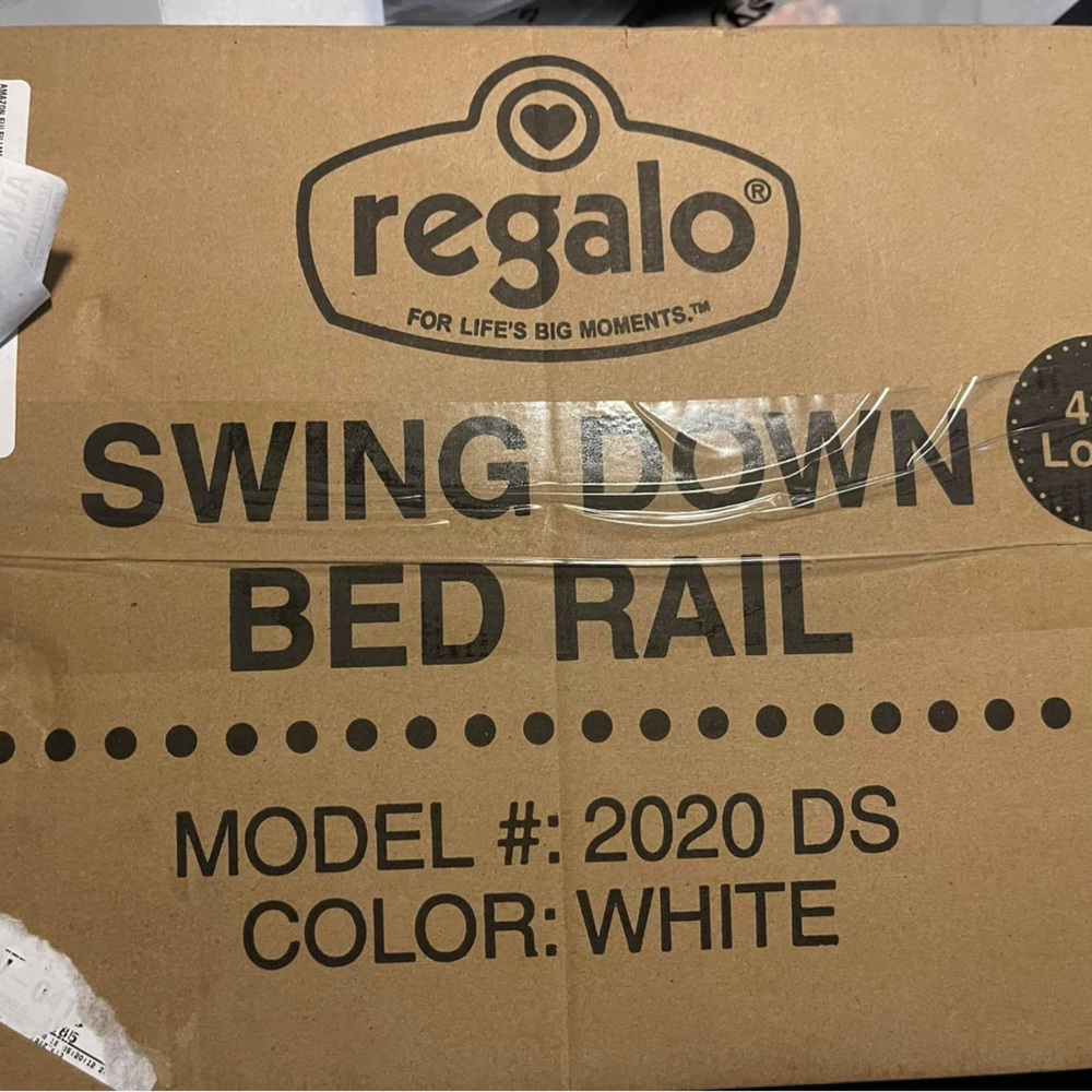 Swing Bed Rail ( Brand New) in the box (White)